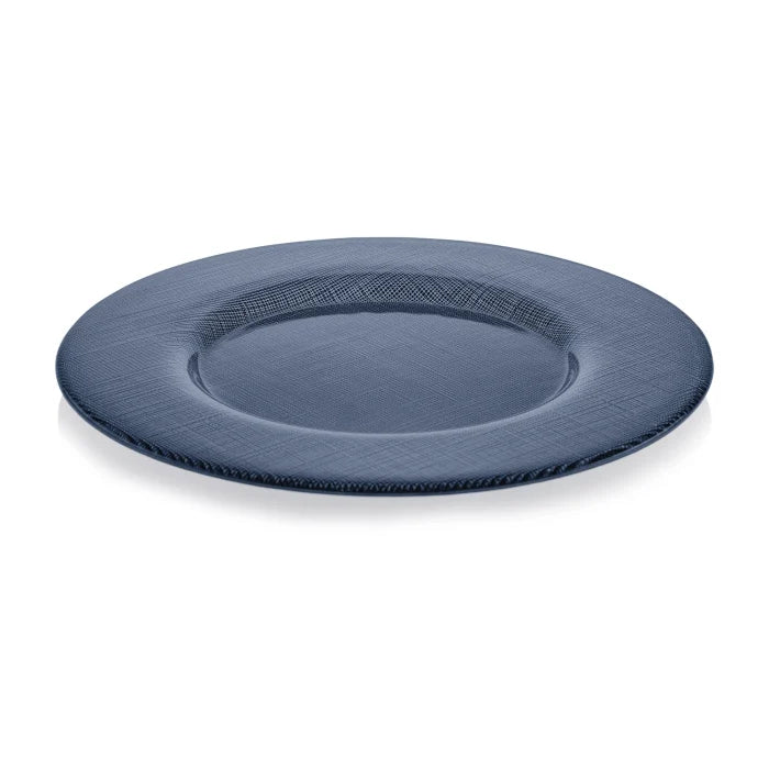 Kerala sottopiatto Ø 34 cm blu scuro