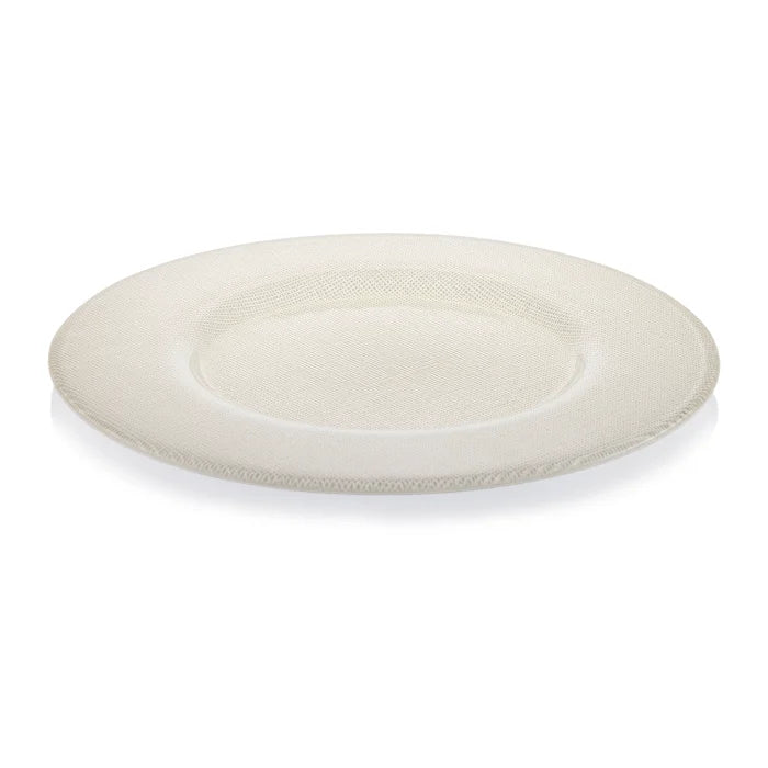 Kerala sottopiatto Ø 34 cm bianco glitter