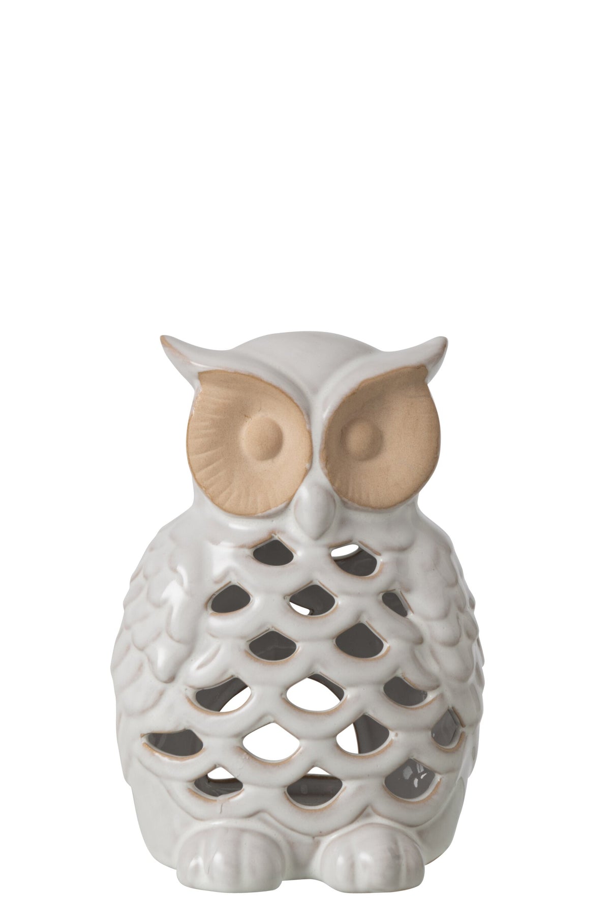 JOLIPA - Gufo Porcellana Bianco Small - 269594