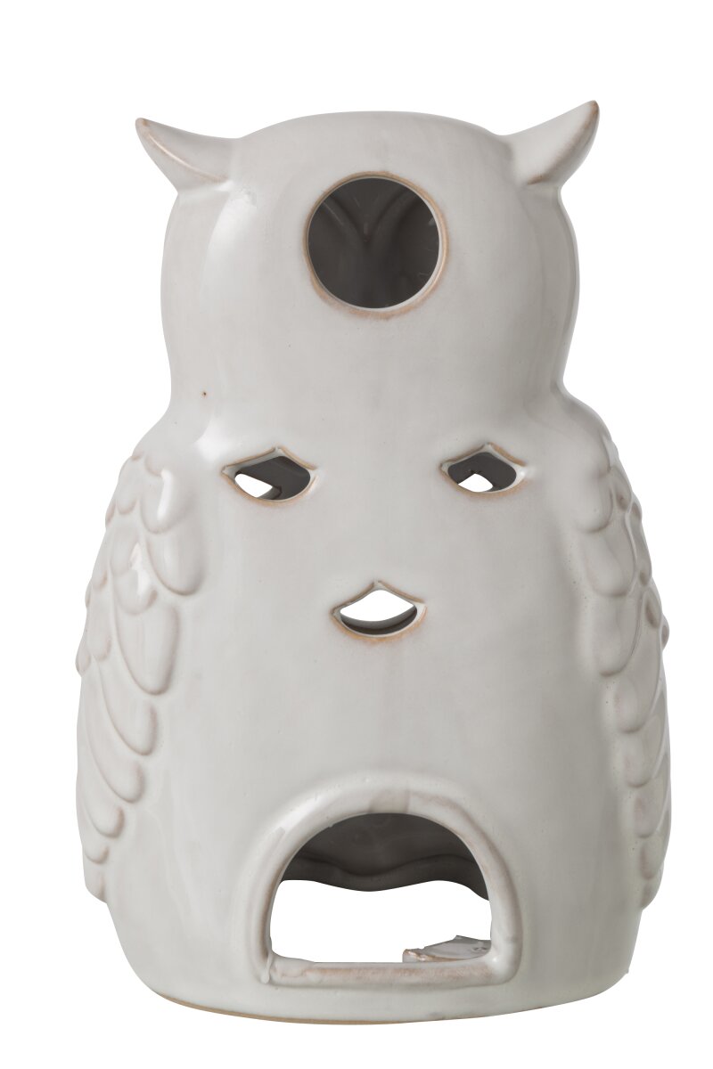 JOLIPA - Gufo Porcellana Bianco Large - 269595