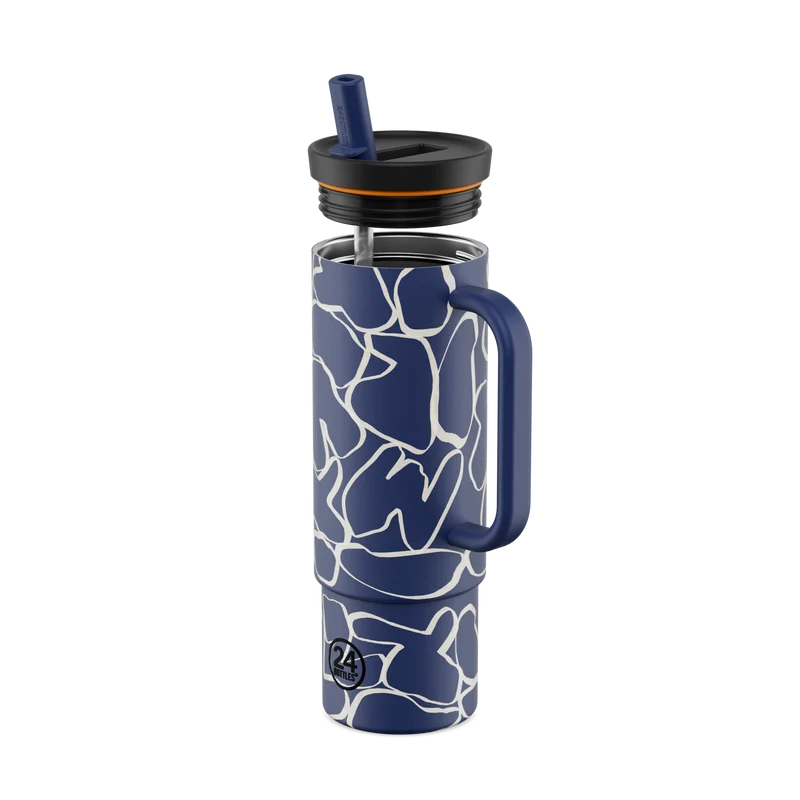 24 bottles - Straw Cup Marea 800 ml - 002424