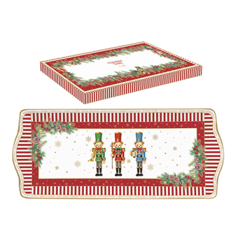 Easy Life - Vassoio 35x15 cm CHRISTMAS TEDDY - R1109#CHTD