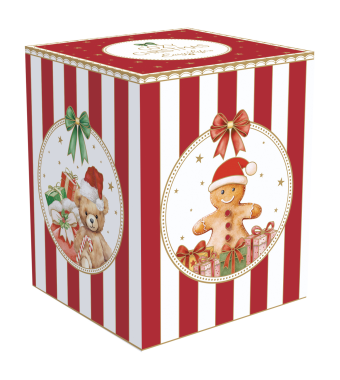 Easy Life - Infuser set 350 ml in color box 4 assortimenti COZY CHRISTMAS
