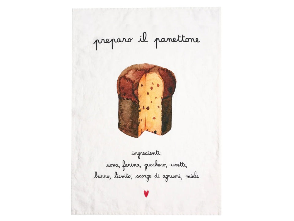 Simple Day - Canovaccio preparo il panettone 50x70 cm - 10010188