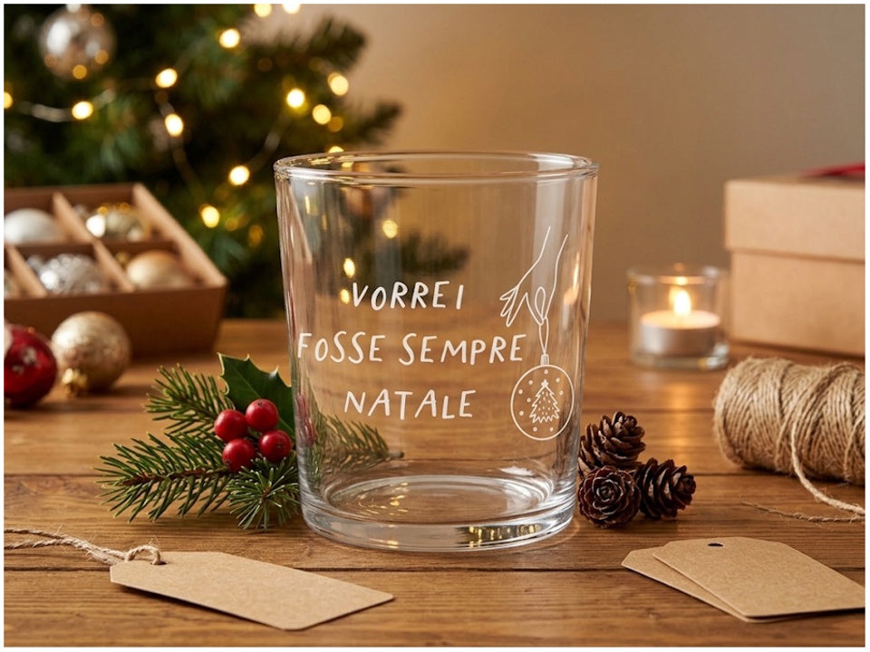 Simple Day - Bicchiere, vorrei fosse sempre natale 0,35 l - 10011896