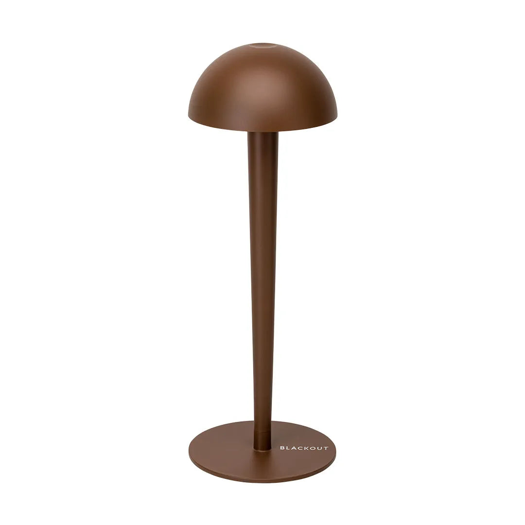 Lampada cordless ricaricabile " Pin " - color Corten