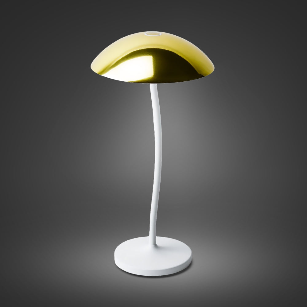 Blackout Lampada cordless ricaricabile STEM bianco/oro