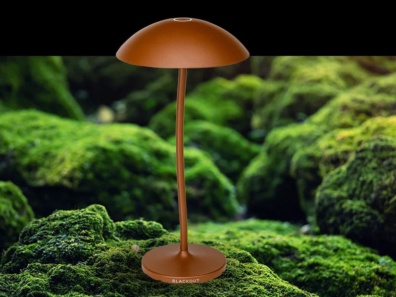 Lampada Cordless Ricaricabile " Stem " - color Corten