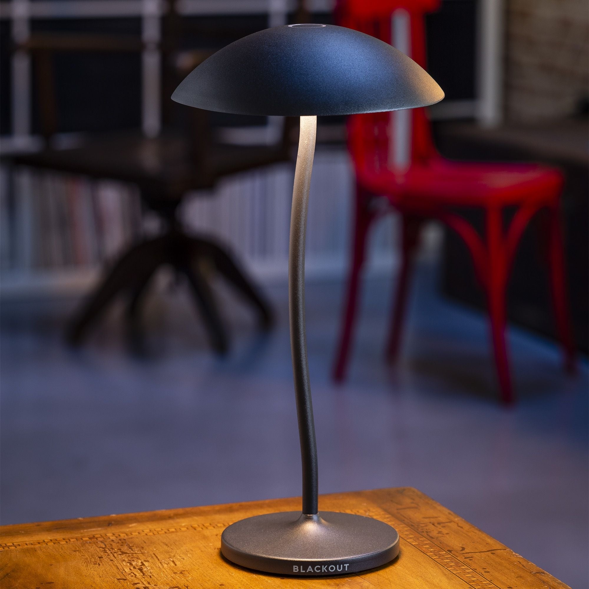 "Stem" Lampada cordless ricaricabile - Black
