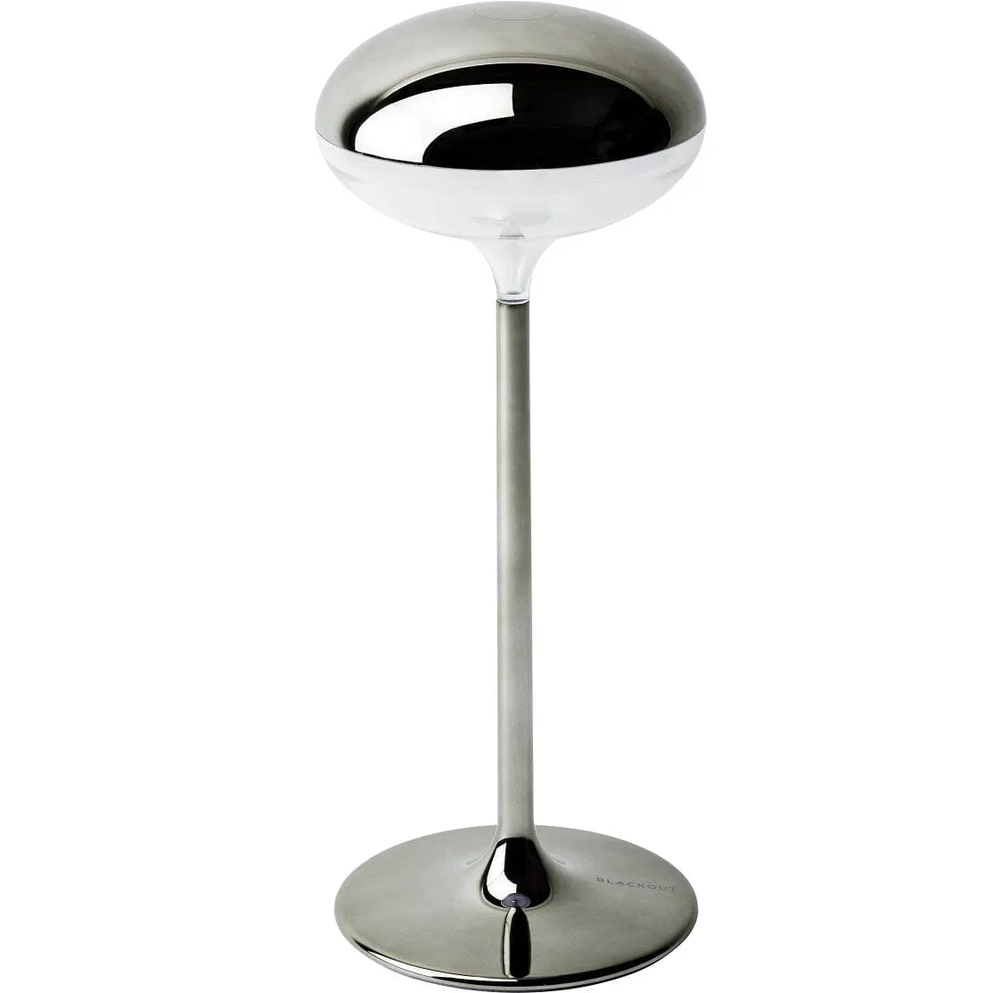 "ZEEBO" Lampada cordless ricaricabile - Metallic Grey Plating