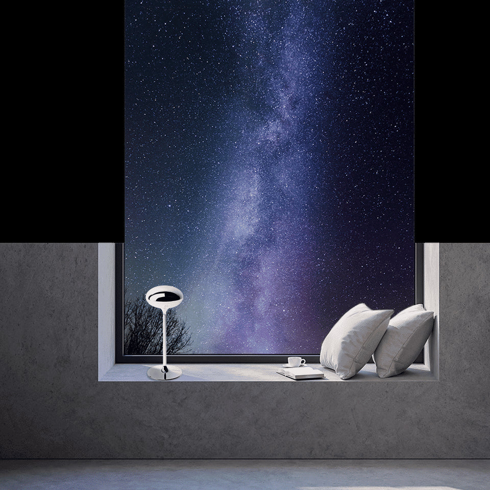 "ZEEBO" Lampada cordless ricaricabile - Metallic Grey Plating