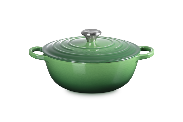 Marmitta Evolution in ghisa vetrificata - 26 cm, 4.1L Verde Bamboo