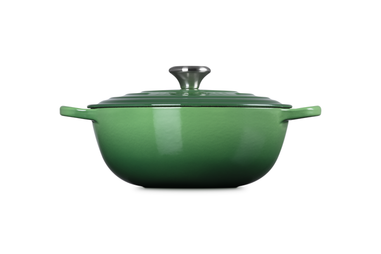 Marmitta Evolution in ghisa vetrificata - 26 cm, 4.1L Verde Bamboo