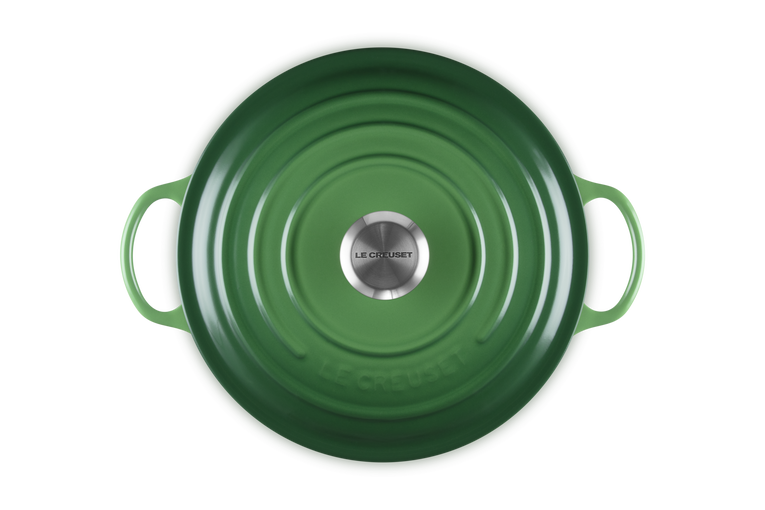 Marmitta Evolution in ghisa vetrificata - 26 cm, 4.1L Verde Bamboo