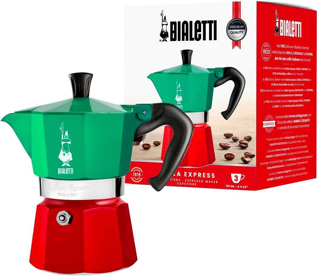 Planet House MOKA EXPRESS 3TZ TRICOLORE