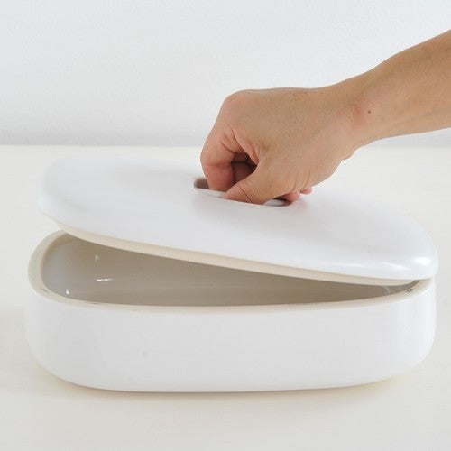 Alessi Ovale Contenitore Stonew are