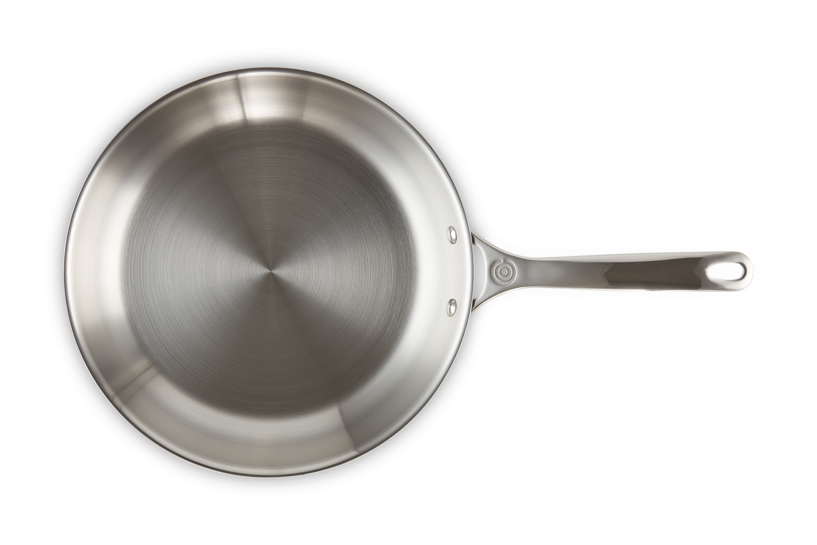 Padella bassa in acciaio inox - 28 CM