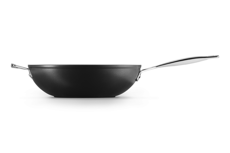 Padella Wok con maniglia in alluminio antiaderente - 30 cm, 4.7L