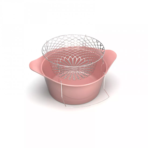 Cesto Per Friggere Pieghevole - 28 cm Inox