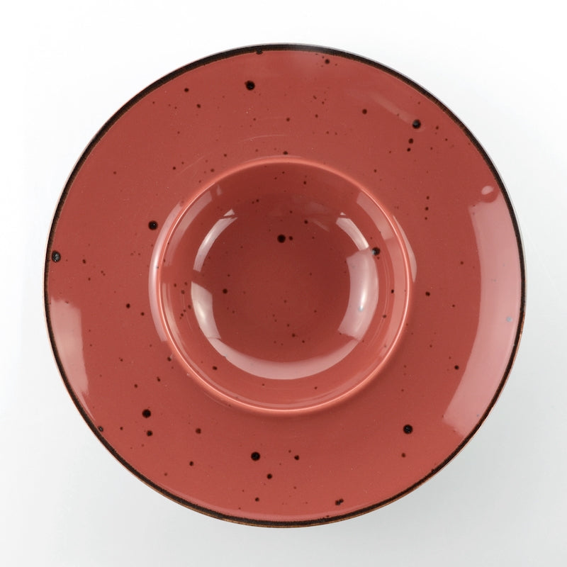 Piatto Gourmet 28cm Cottage Marsala Red