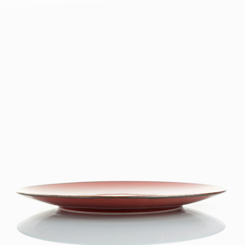 Piatto Piano 28cm Cottage Marsala Red u/6