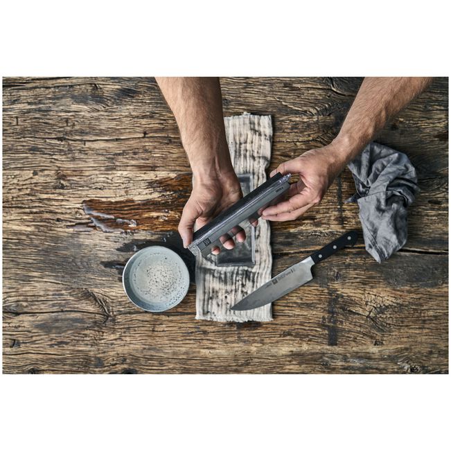 ZWILLING Pietra per affilare - 20 cm, #250/1000, Colore bianco puro