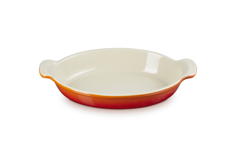 Pirofila ovale in gres vetrificato - 28 cm / 1.6L / Arancio
