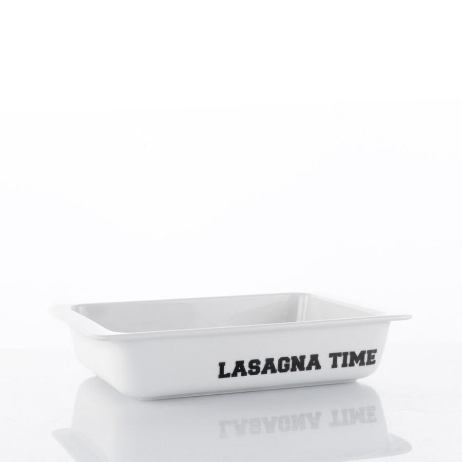 Pirofila Rettangolare 26cm - " Lasagna time "