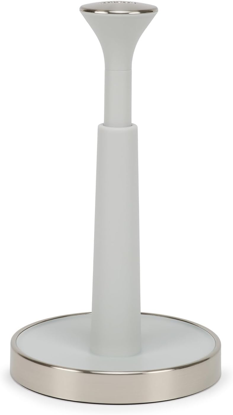 Push&Tear Portarotolo da cucina facile da strappare - 24cm / Grigio Pietra
