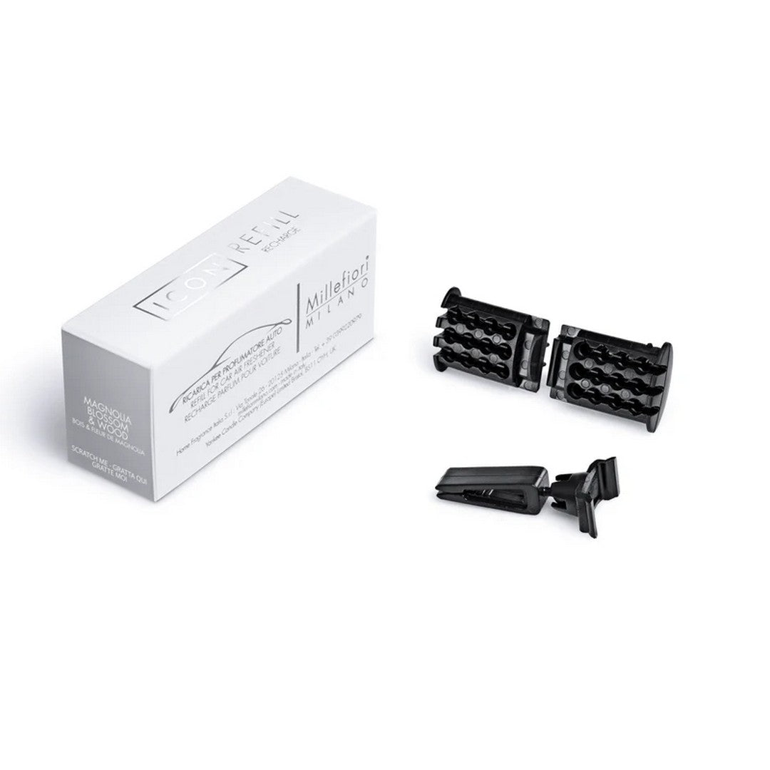 Millefiori Ricarica Per Diffusore Auto Icon Magnolia Blossom & Wood - 17RCMW