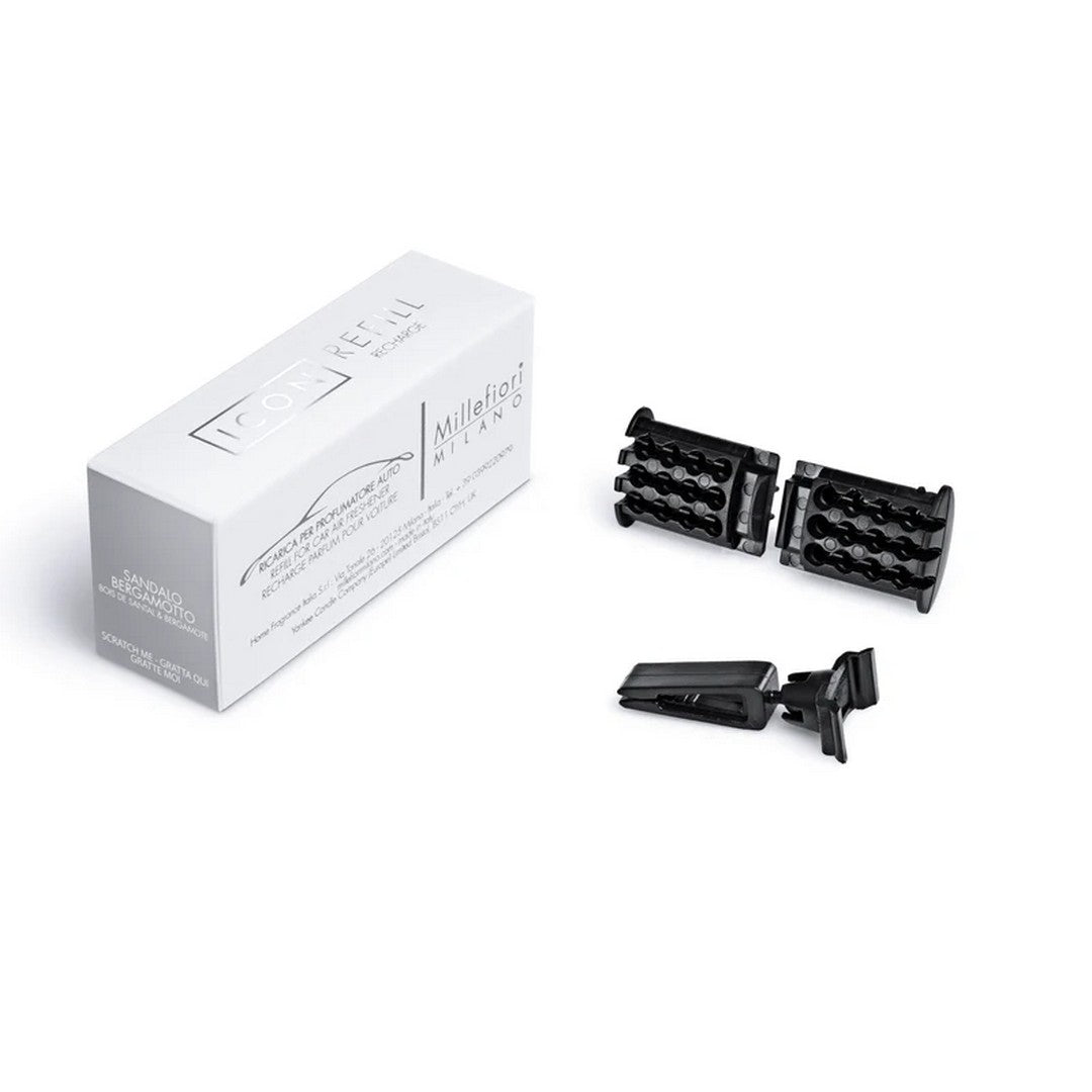 Millefiori Ricarica Per Diffusore Auto Icon Sandalo Bergamotto - 17RCSB