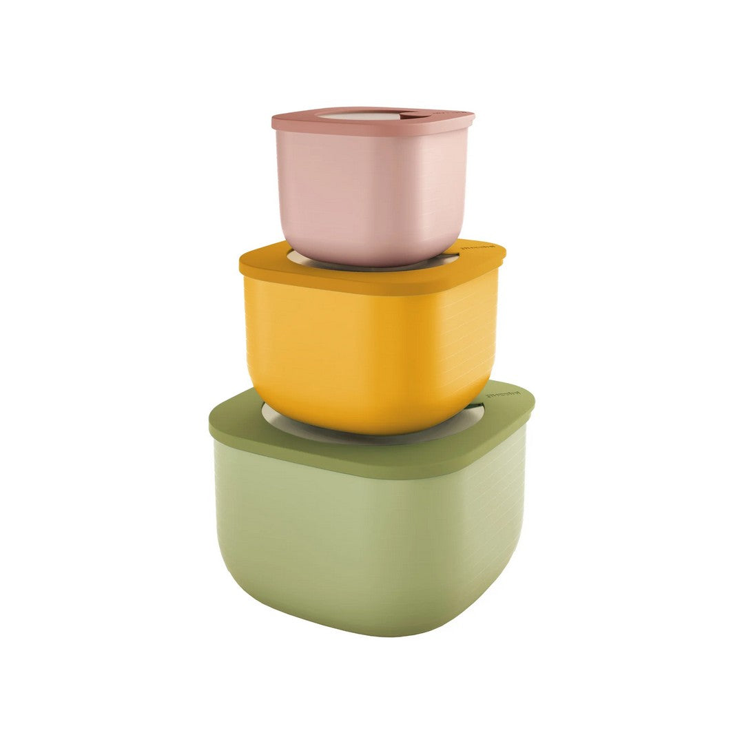 Guzzini Set 3 Contenitori Ermetici Food Storage