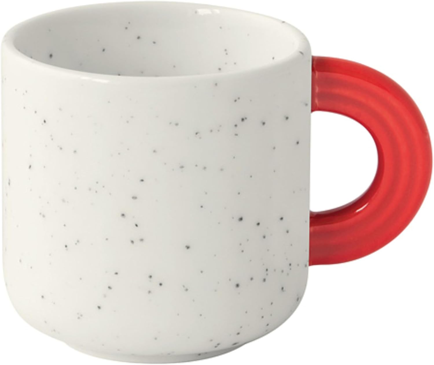Pozzi Milano Set 6 tazzine espr.100 ml in porc.in color box CREATIVE BIANCO