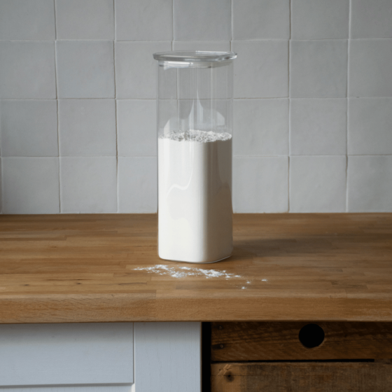 Contenitore di vetro quadrato - 2,2 L