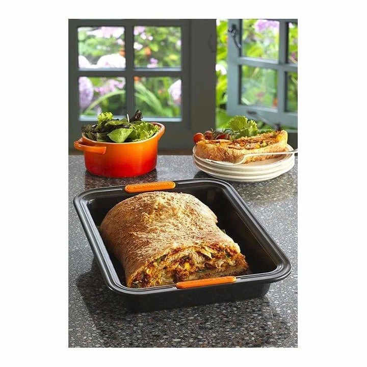 Tortiera Rettangolare 33 x 23 cm - in acciaio al carbonio