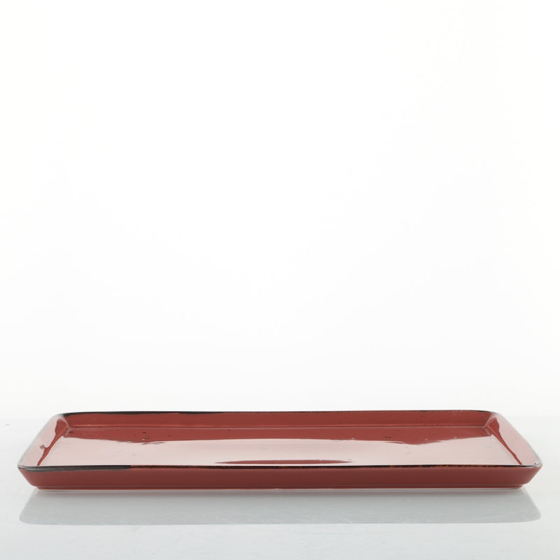 Vassoio Gourmet - 38x21 - cm Cottage Marsala Red