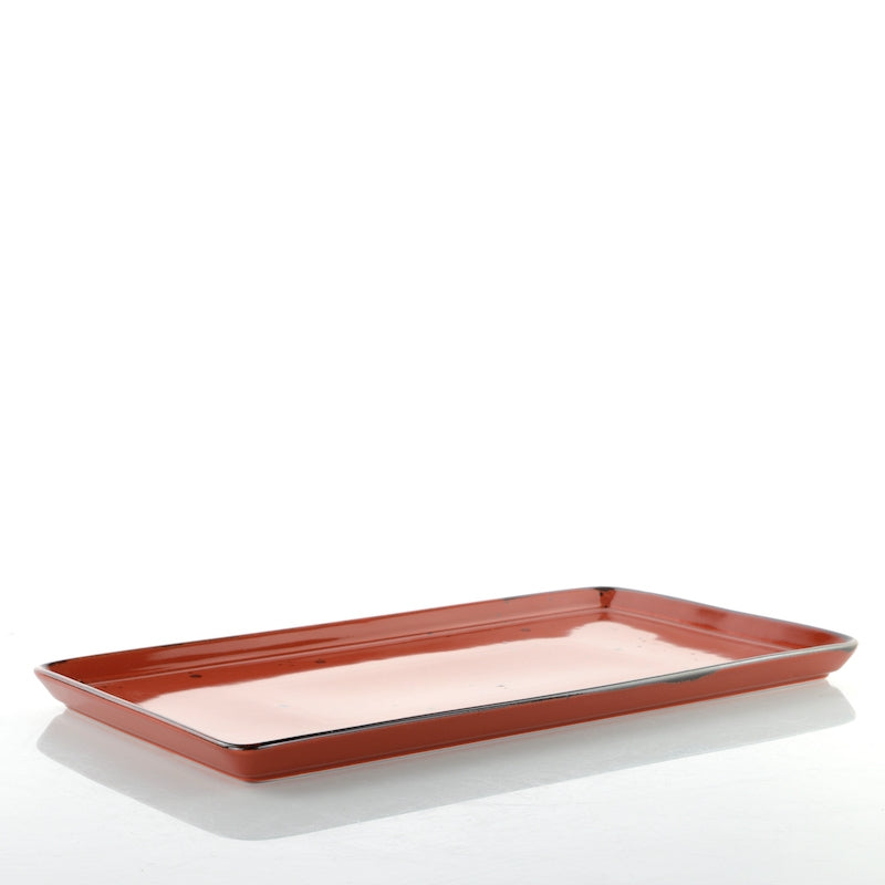 Vassoio Gourmet - 38x21 - cm Cottage Marsala Red