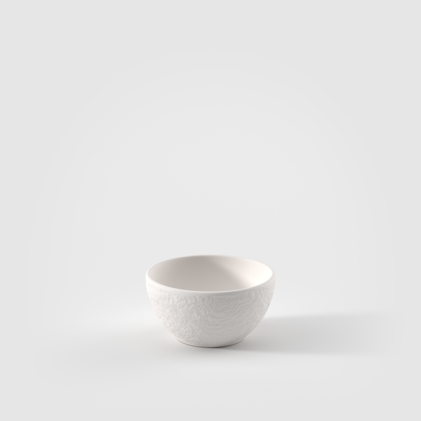 MANUFACTURE Ciotolina portasalse 60 Ml - Bianca, Premium Porcelain