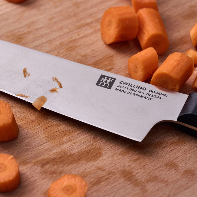 GOURMET Coltello da cuoco liscio - 20 cm