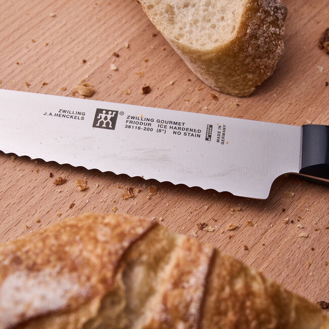 GOURMET Coltello da pane seghettato - 20 cm
