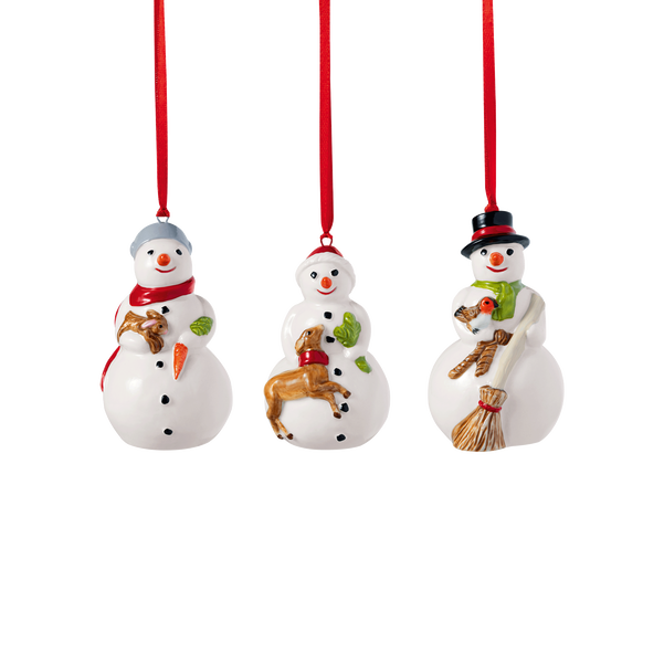 Nostalgic Ornaments Addobbi natalizi multicolore, 19,5 x 14 x 6,5 cm - set 3