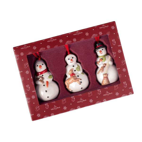 Nostalgic Ornaments Addobbi natalizi multicolore, 19,5 x 14 x 6,5 cm - set 3
