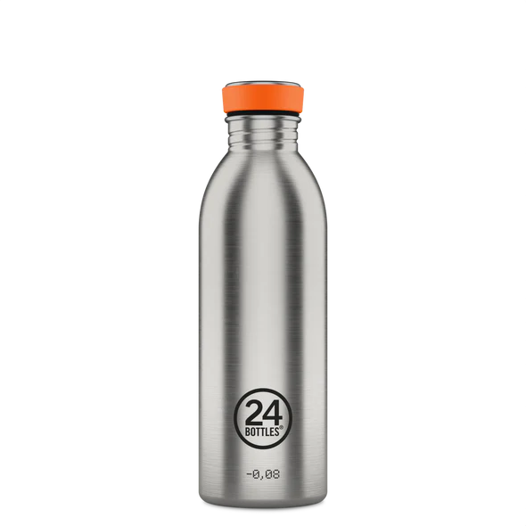 24Bottles Urban Bottle 050 Brushed Steel - Steel Life 055