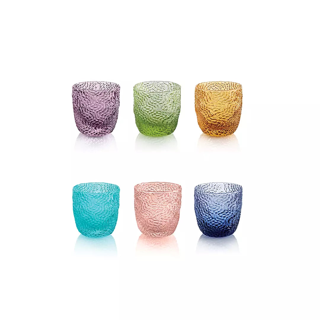 Ivv Tricot Set 6 Bicchiere Liquore Colori Assortiti