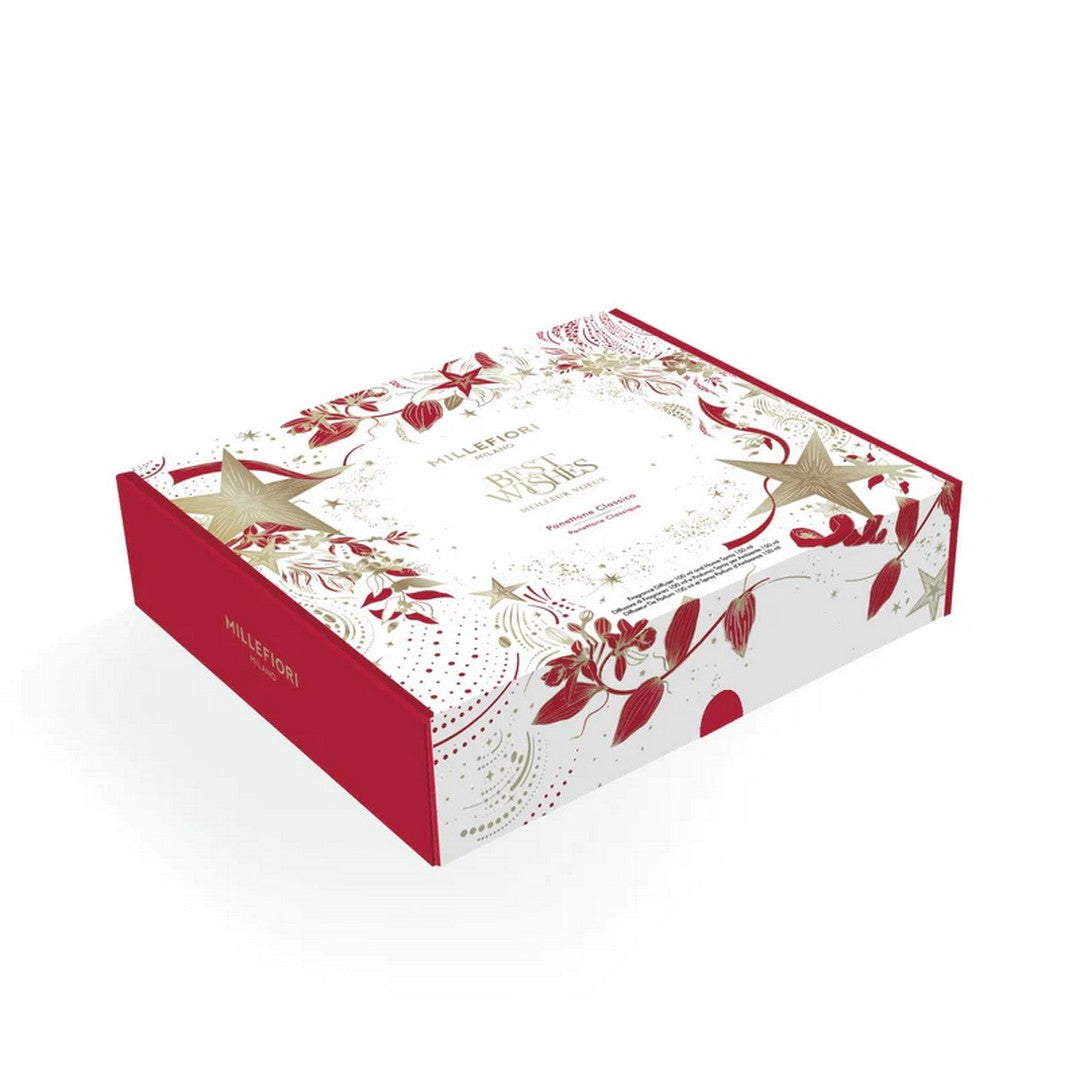 Millefiori Novità Confezione Regalo Natale Panettone Classico (Diffusore 10