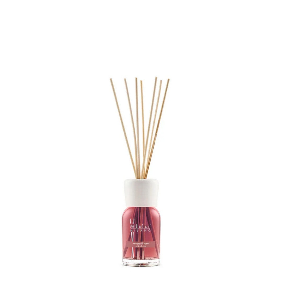 Millefiori Novità Diffusore A Bastoncini 500 Ml Ambra & Rosa - 7DIAR