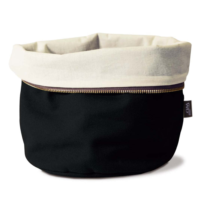 Wd Lifestyle Sacchetto pane riscaldabile in cotone nero - WD571N
