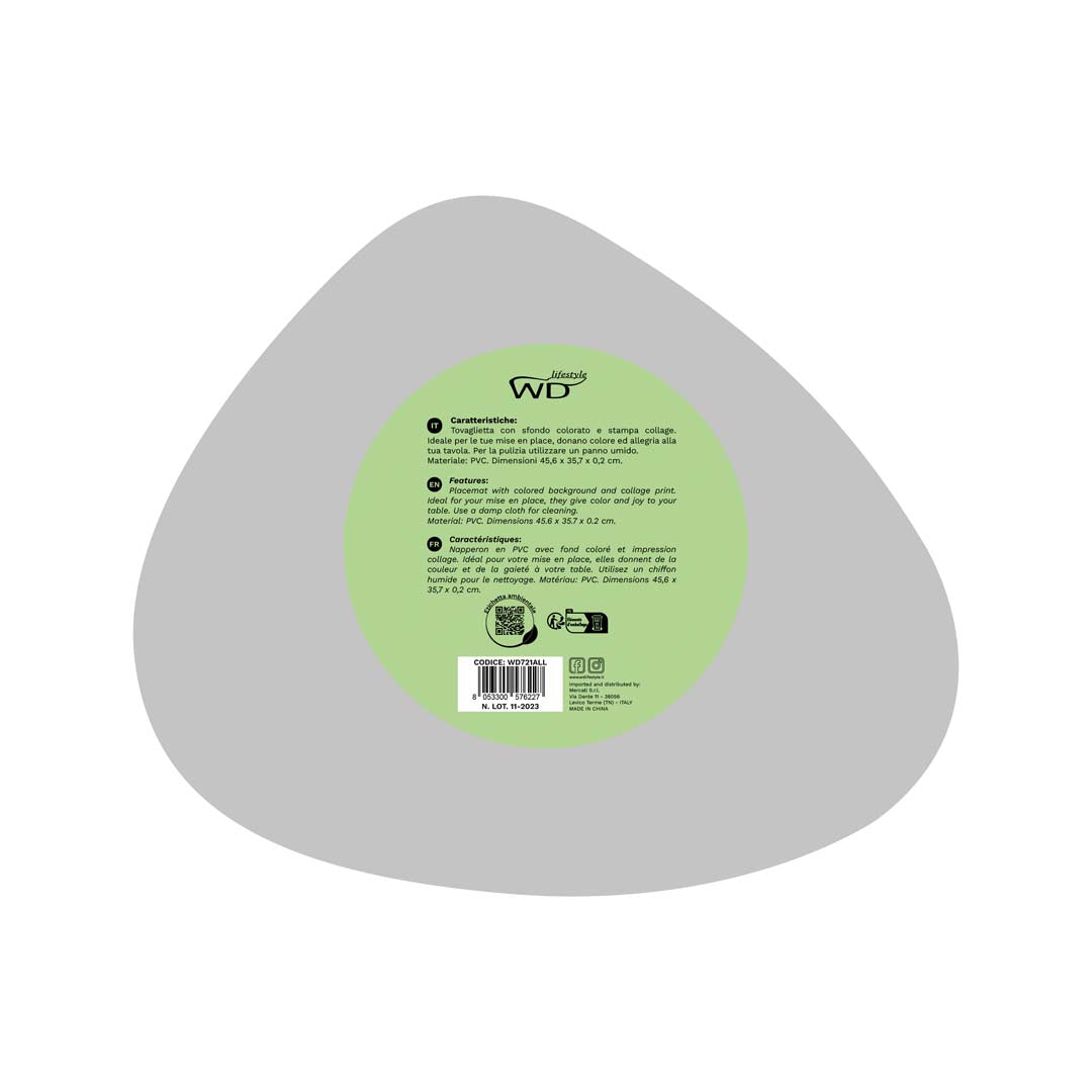 Tovaglietta DOUBLE-FACE - PVC / Alligatore