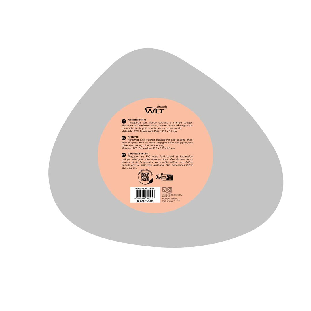 Tovaglietta DOUBLE-FACE - PVC / Polipo