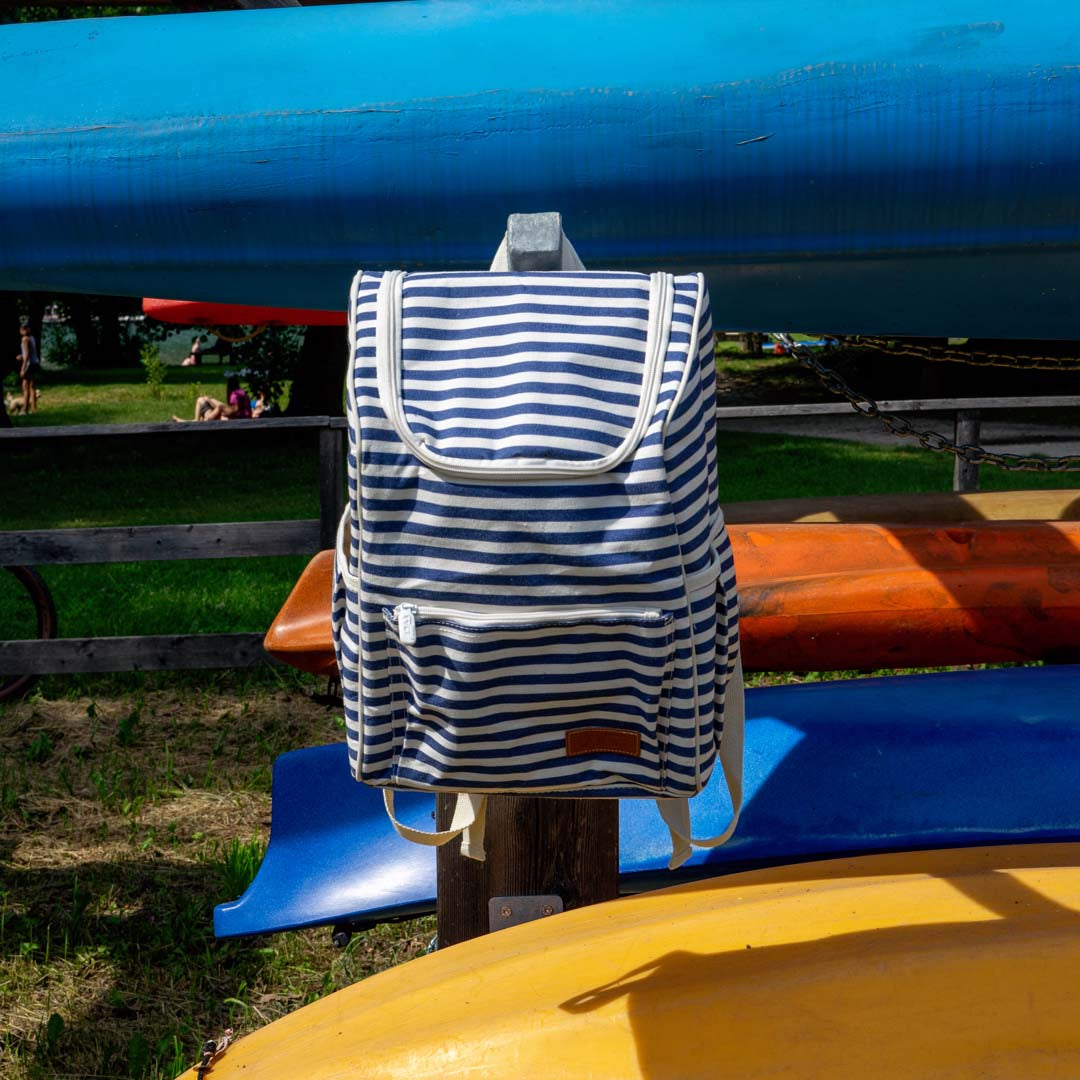 Zaino termico - righe, 16L / Blu